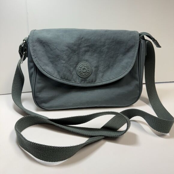 Kipling Sunita Crossbody Adjustable Strap Bag In Blue Green - Picture 1 of 8